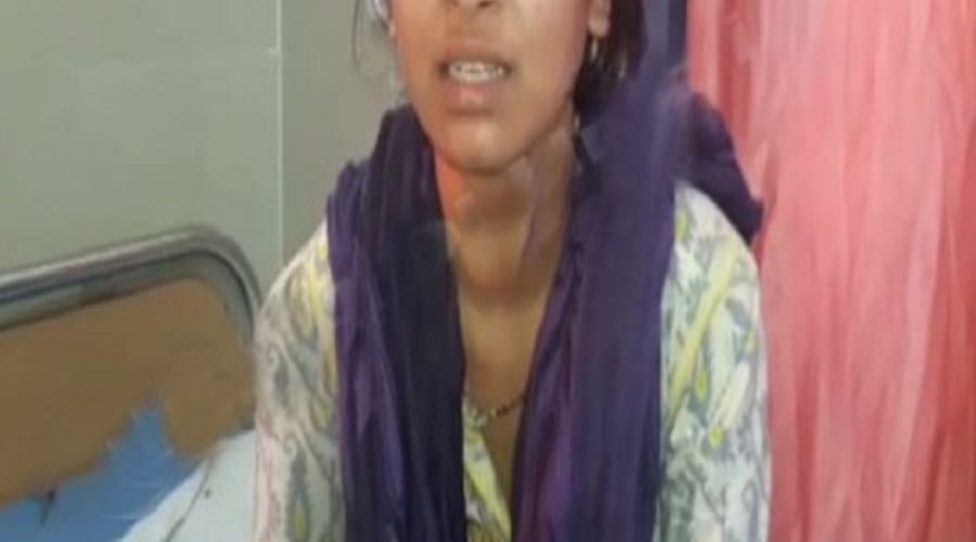 Attacked of a woman in Mujaffarnagar, filed a case against her husband