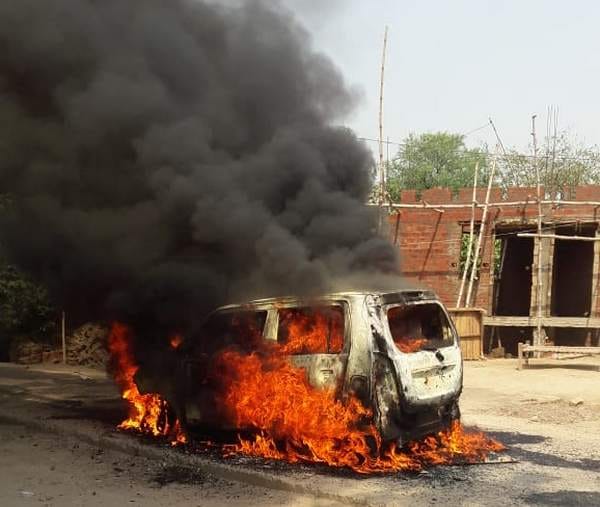 Clash between two groups at azamgarh after dispute in marriage function