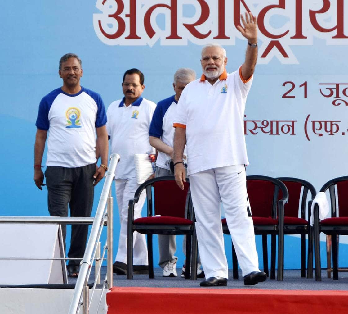 pm modi and uttarakhand cm chemistry is in discussion now