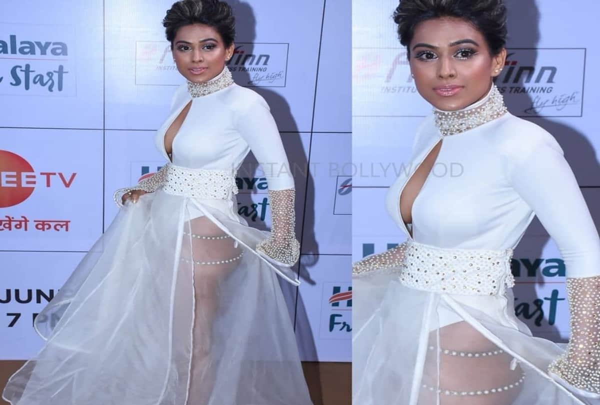 Gold Awards 2018 TV Actress Nia Sharma Trolled For Her Sheer Dress