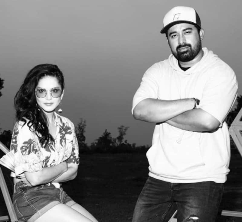 sunny leone at splitsvilla shooting trick to secure water from other