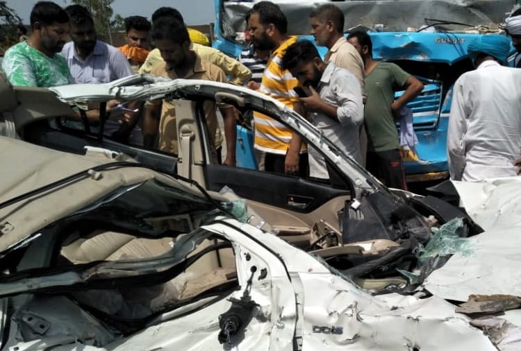 Three killed in road accident in Bhatinda