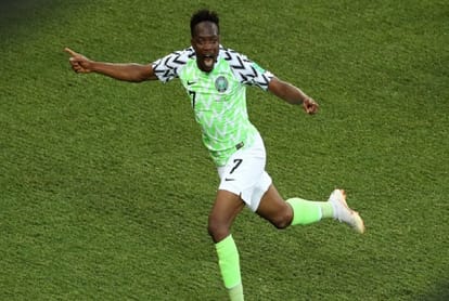 nigeria won by 2-0 against iceland in fifa world cup 2018 match 25