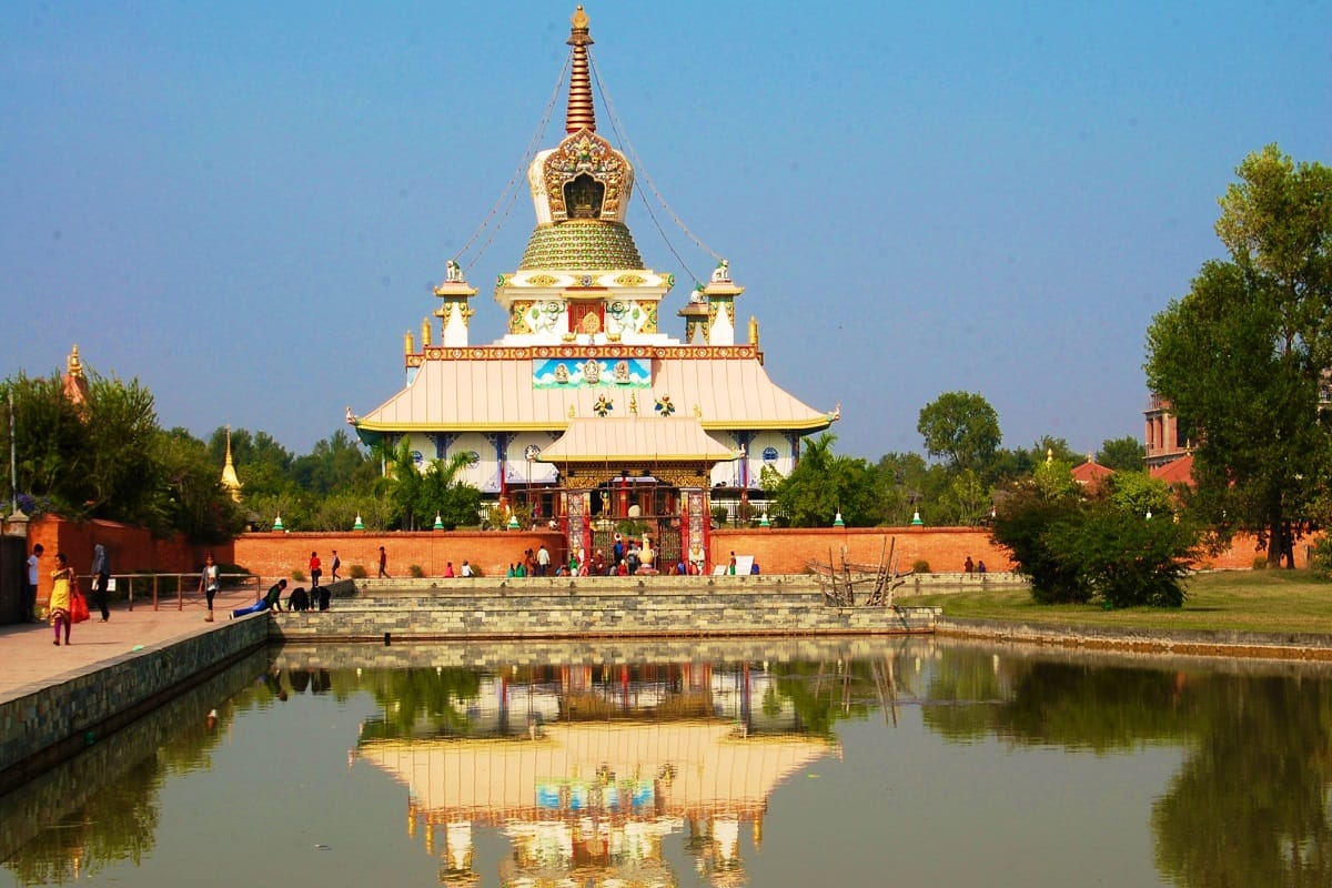 Appearance of Buddhist tourist destinations with World Bank's cooperation