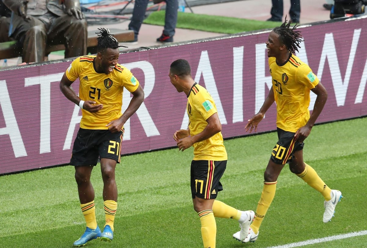 2018 FIFA World Cup FIFA Football: Belgium beat Tunisia by 5-2