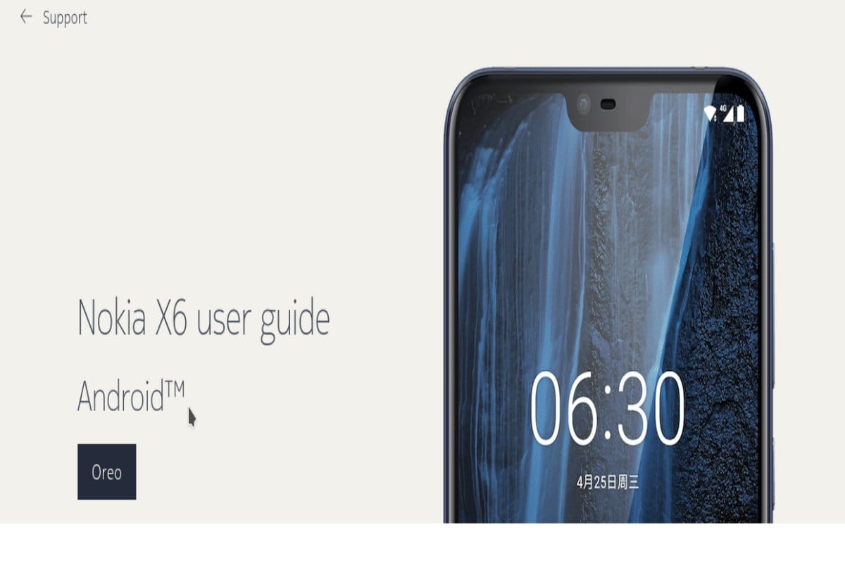 Nokia X6 India Support Page Goes Live, likely to Imminent Launch