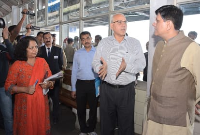 railway minister piyush goyal in shimla