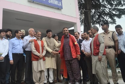 railway minister piyush goyal in shimla
