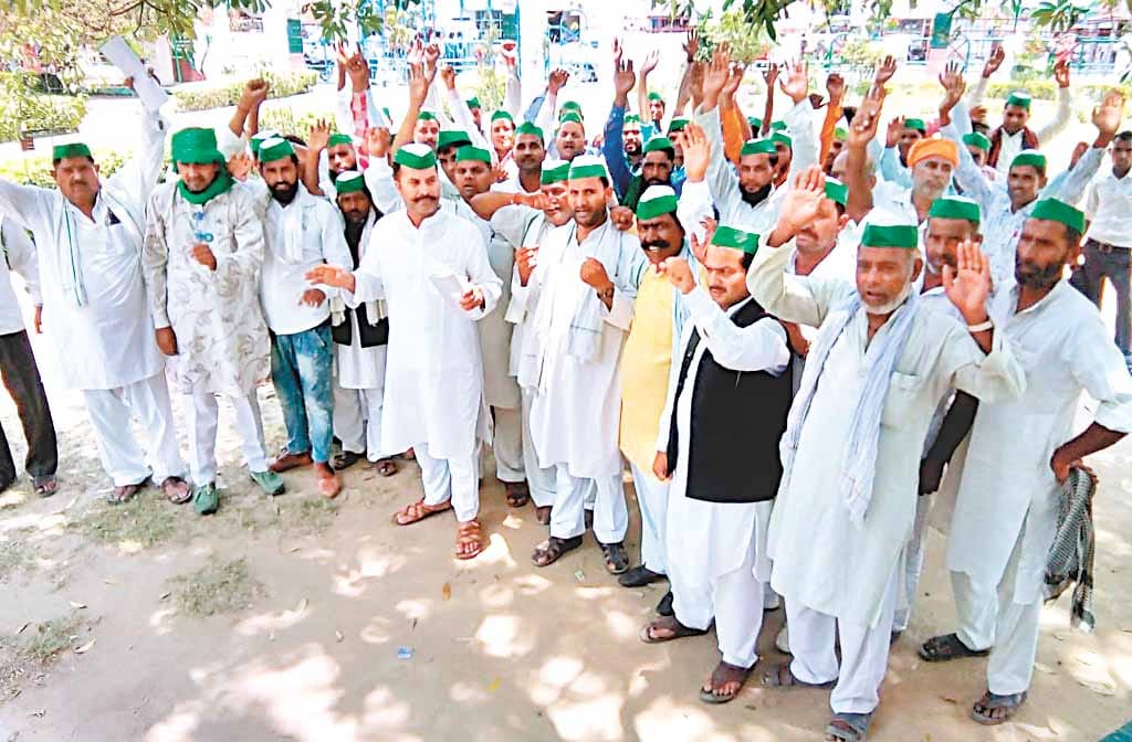 protest of farmers