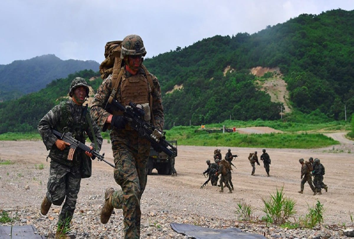 US drops training practice Indefinitely with South Korea