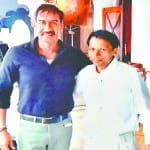 फिल्म स्टार अजय के साथ नाहर सिंह