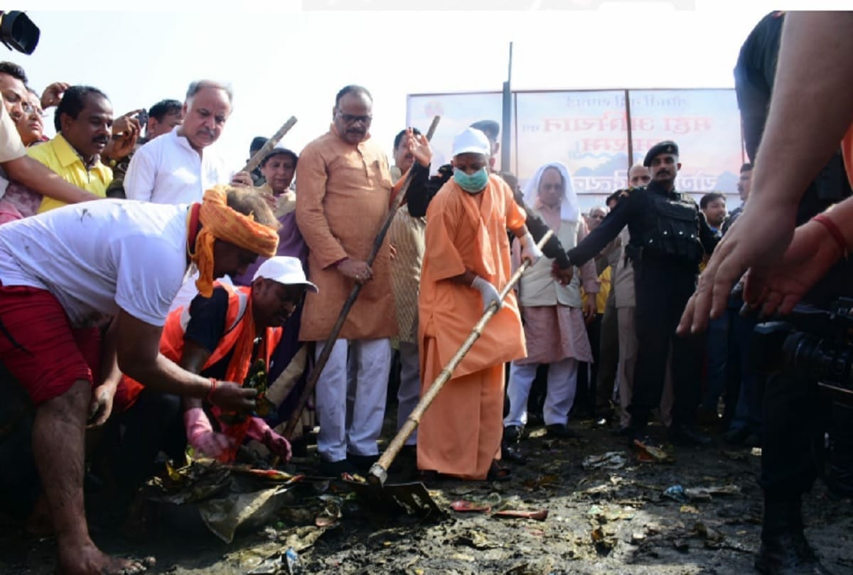 Ayodhya News: Kumbh model of cleanliness will be implemented in Ramnagari, CM Yogi will himself sweep