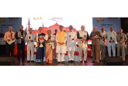  amar ujala gaurav samman in lucknow.