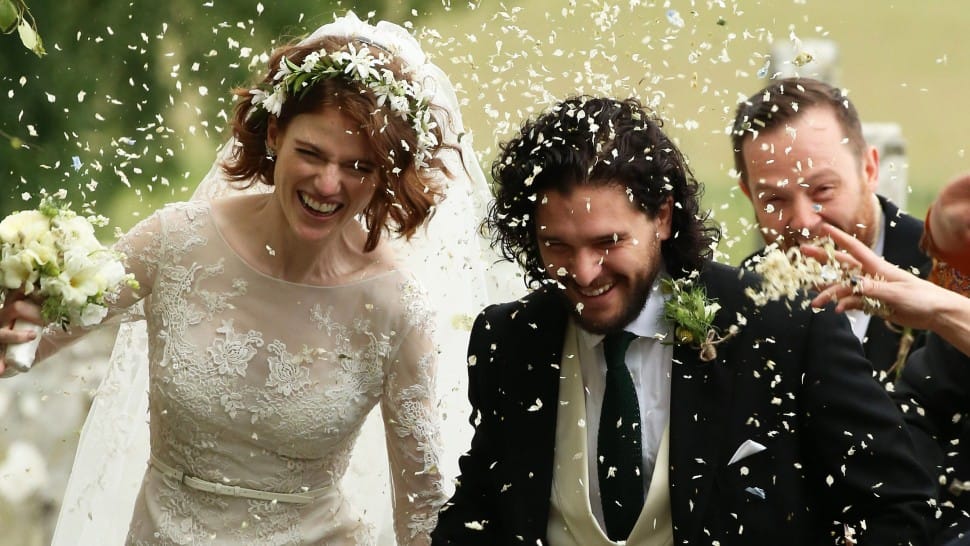 Game of Thrones star Kit Harington got married with co star Rose Leslie