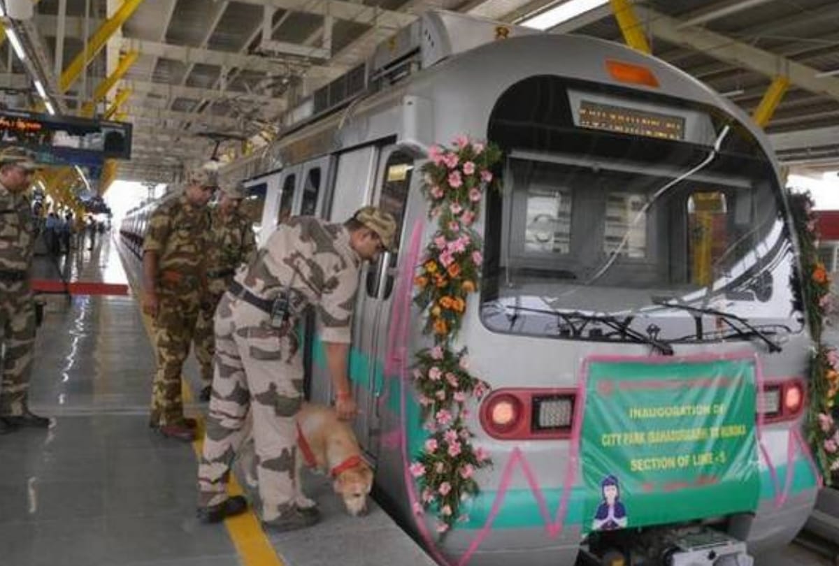 pm modi inaugurated mundka bahadurgarh metro station in delhi