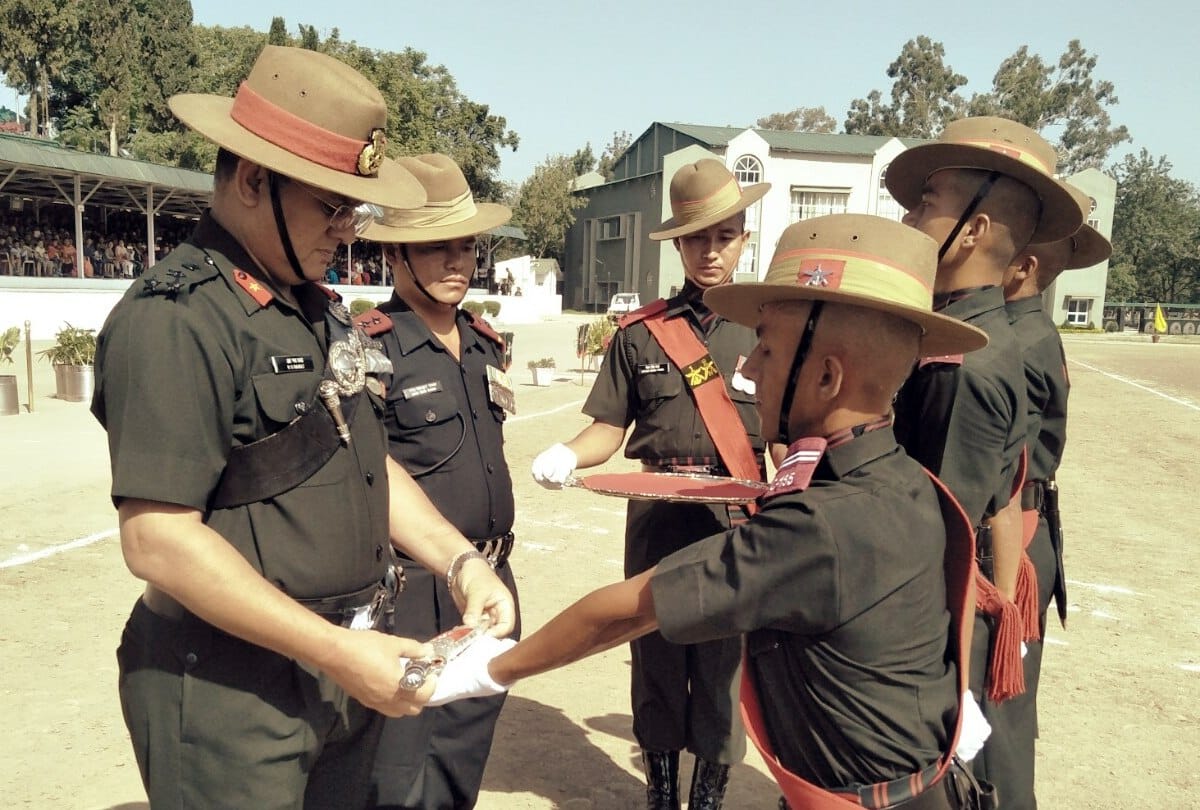 Passing out parade ceremony of gorkha training centre subathu solan