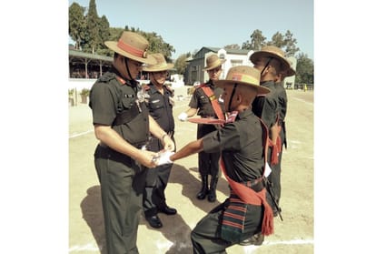 Passing out parade ceremony of gorkha training centre subathu solan