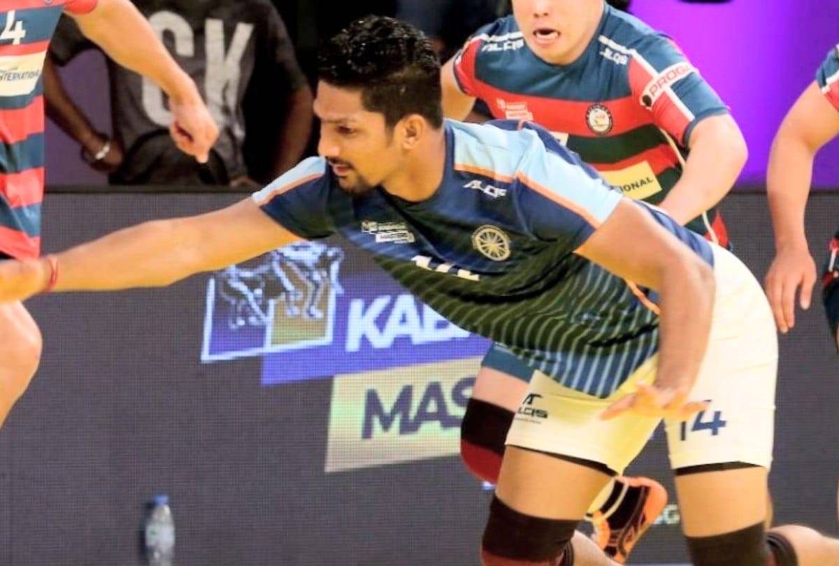 kabaddi masters dubai 2018 monu goyal and Rishank Devadiga