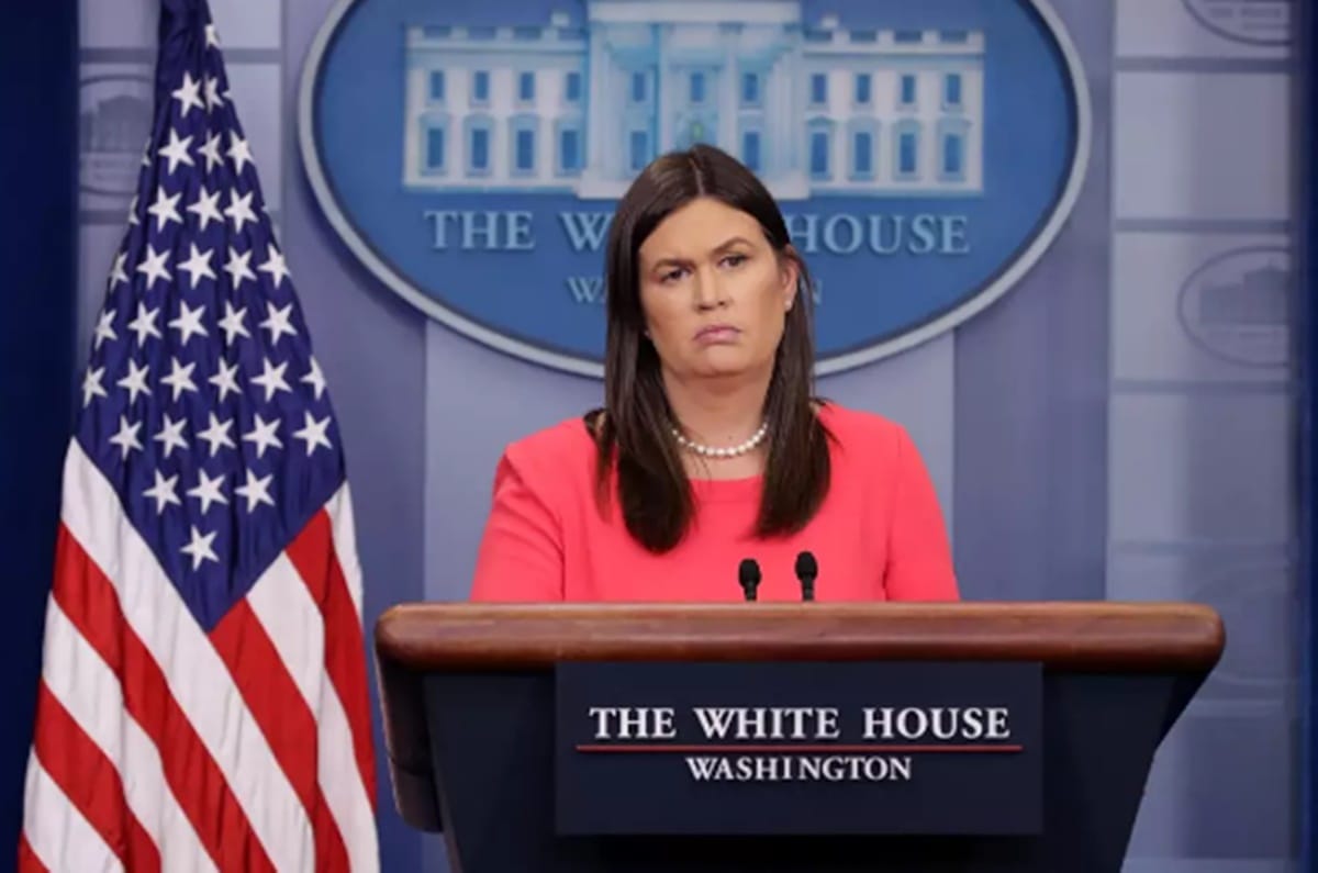 Virginia restaurant owner asked Sarah Sanders to leave because of her job in White House