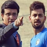 sourav ganguly and virat kohli