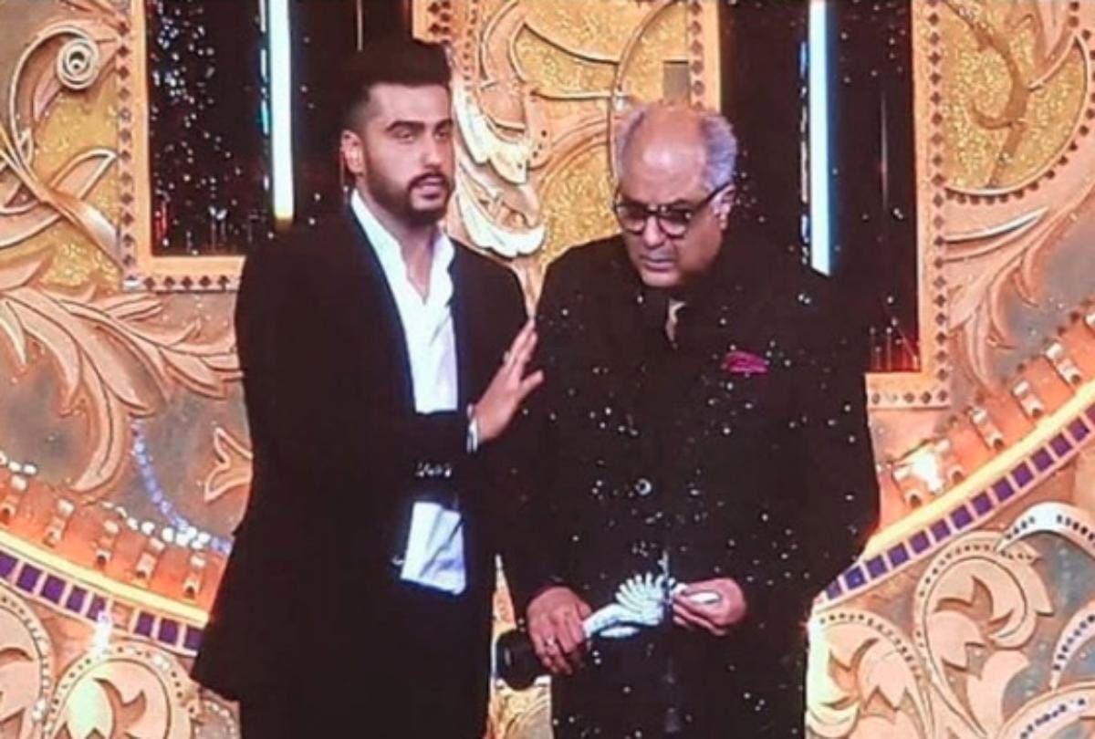 boney kapoor receive iifa best actress award behalf of sridevi