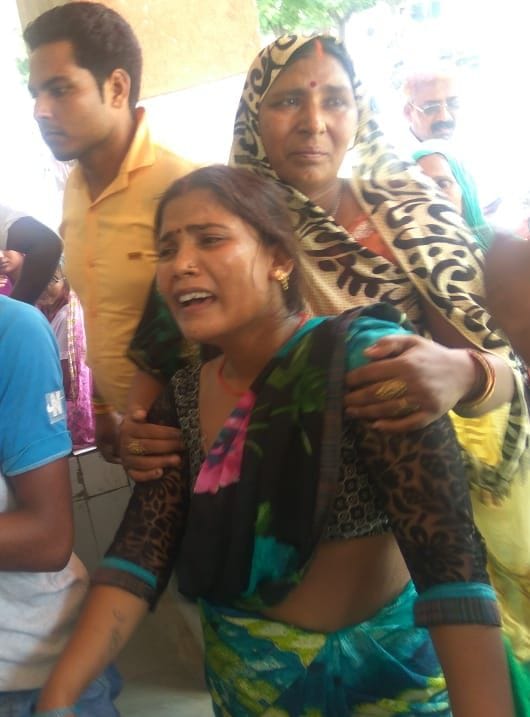 हादसे में जीजा की मौत, साला घायल
