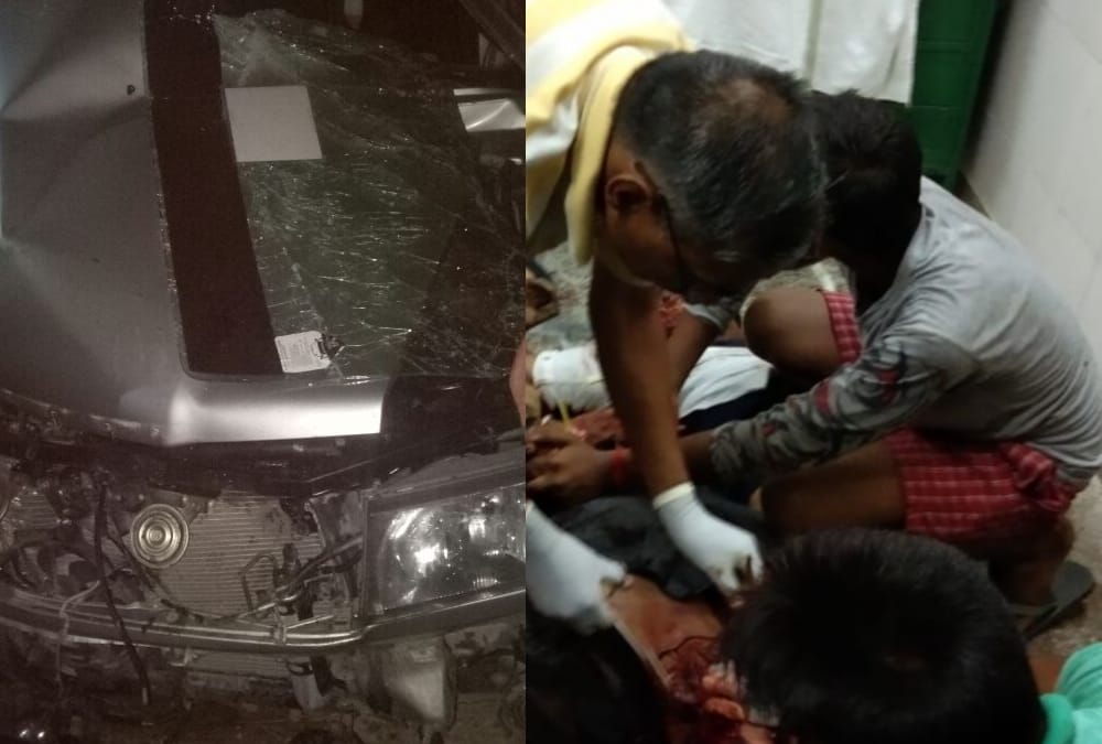 two died in an accident in shravasti.
