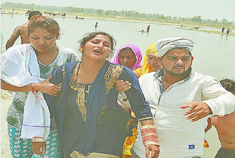 Baghpat: Shivani's husband dies drowning, see photos
