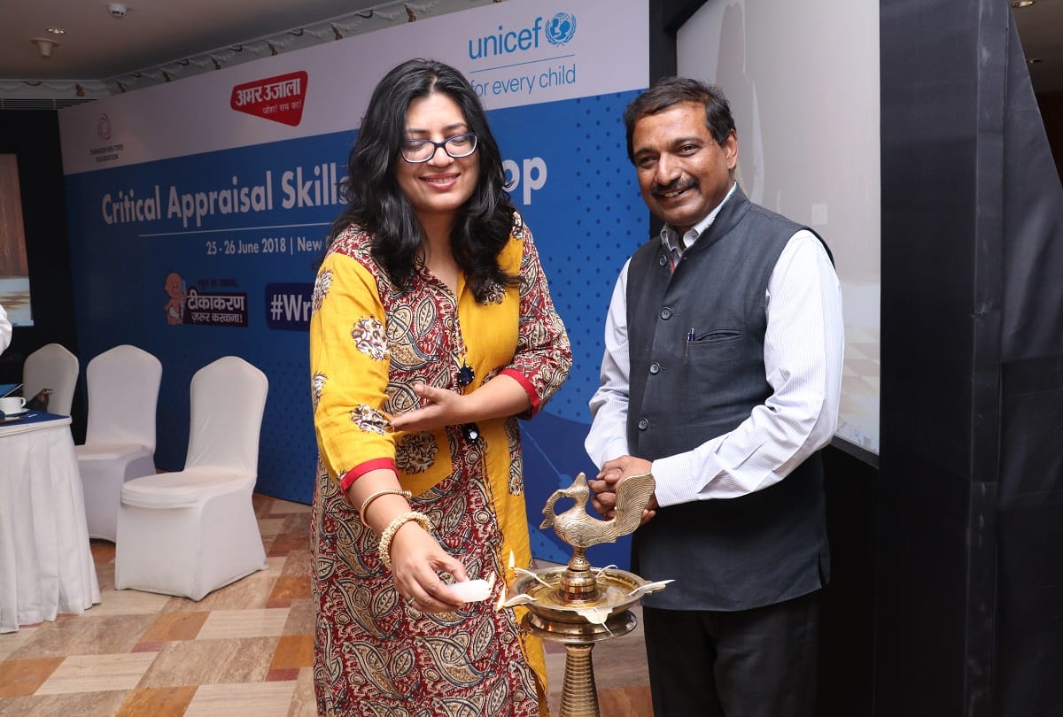 Critical Appraisal Skill Programme Workshop Organised By Amar Ujala In   Collaboration with UNICEF