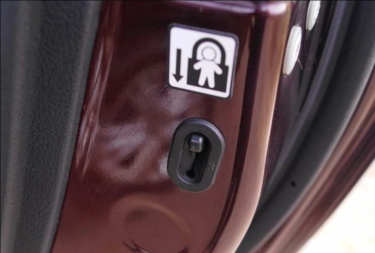 must check child lock in your cab 