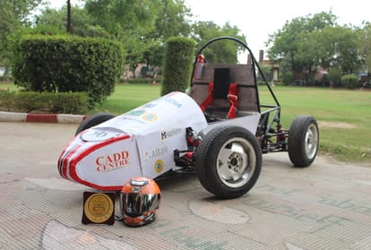 Hindustan college Students made Formula1 racing car