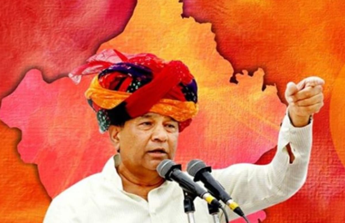 Former bjp mla ghanshyam tiwari preparing to form a third party in rajasthan