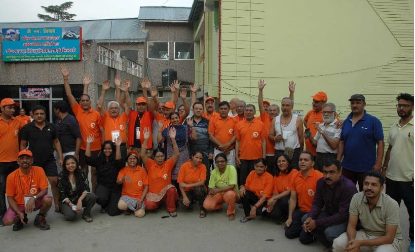 Manasarovar commencement of first team passengers started