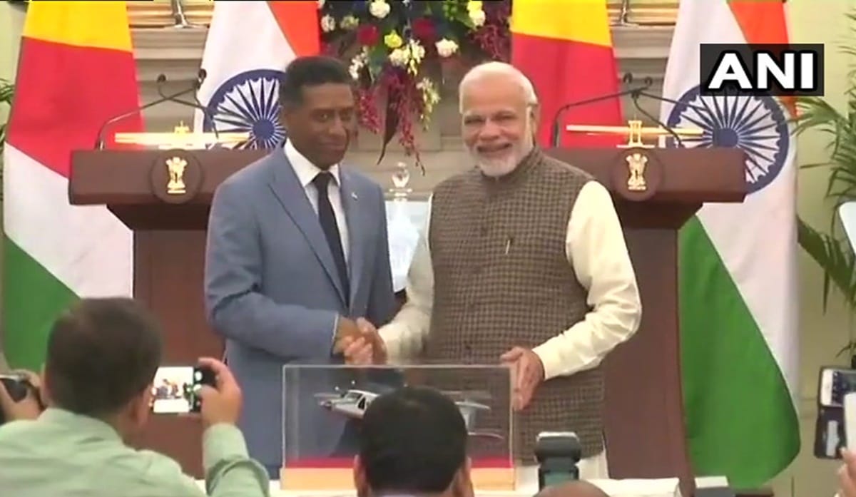 Narendra Modi and Seychelles President Danny Faure sign 6 MoUs between India and Seychelles
