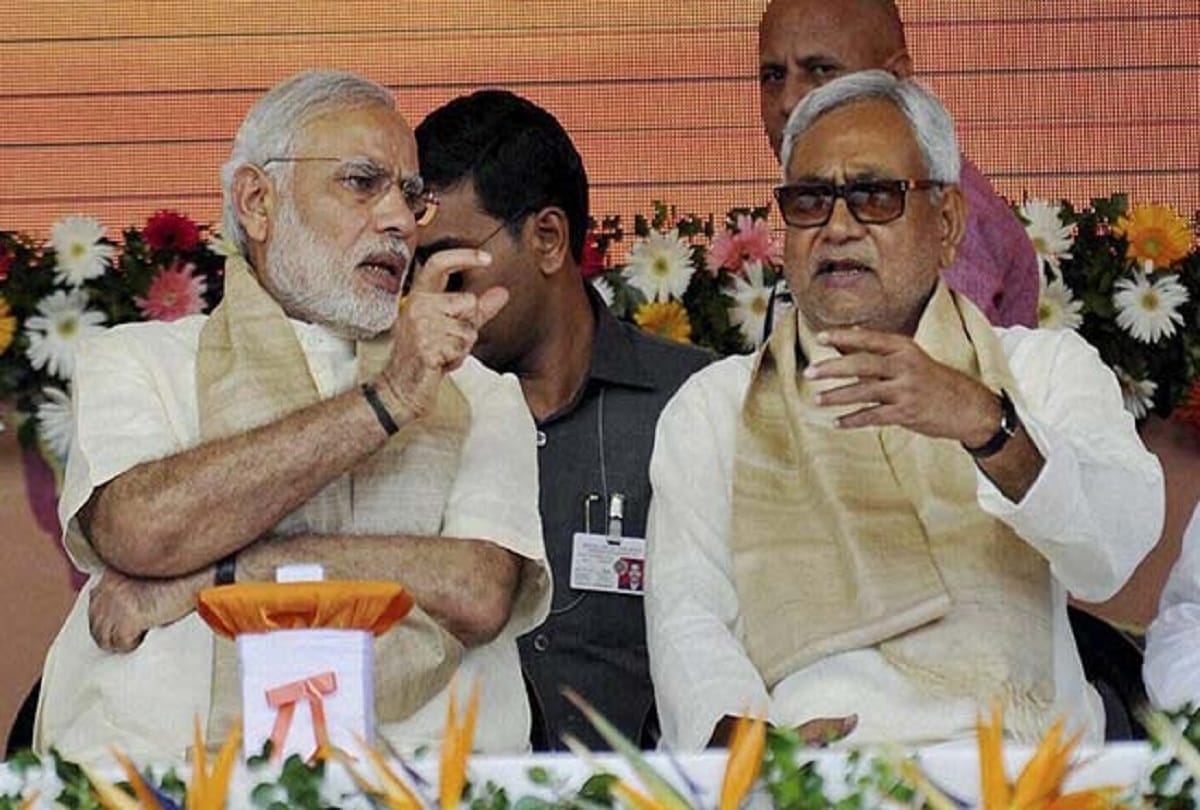 Bihar: political verdict  between Nitish & Modi, over a letter about RSS and 19 other organization