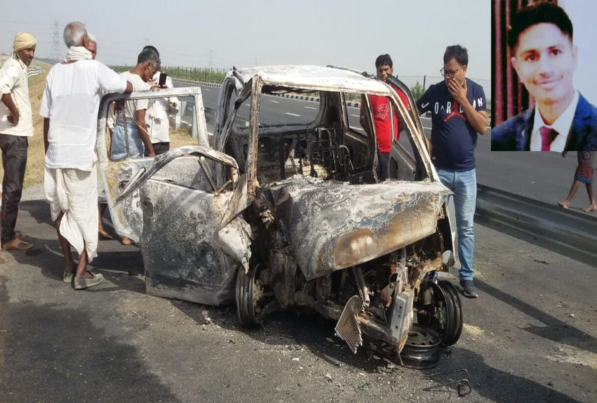 Lieutenant death in road accident in Agra-Lucknow expressway