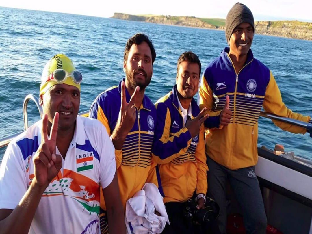 Madhya Pradesh: physically handicapped swimmer made history to cross english channel