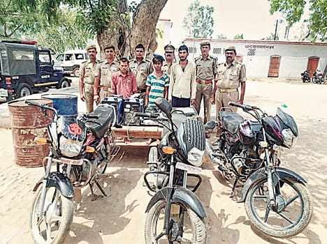 Theft workers in the power plant were caught