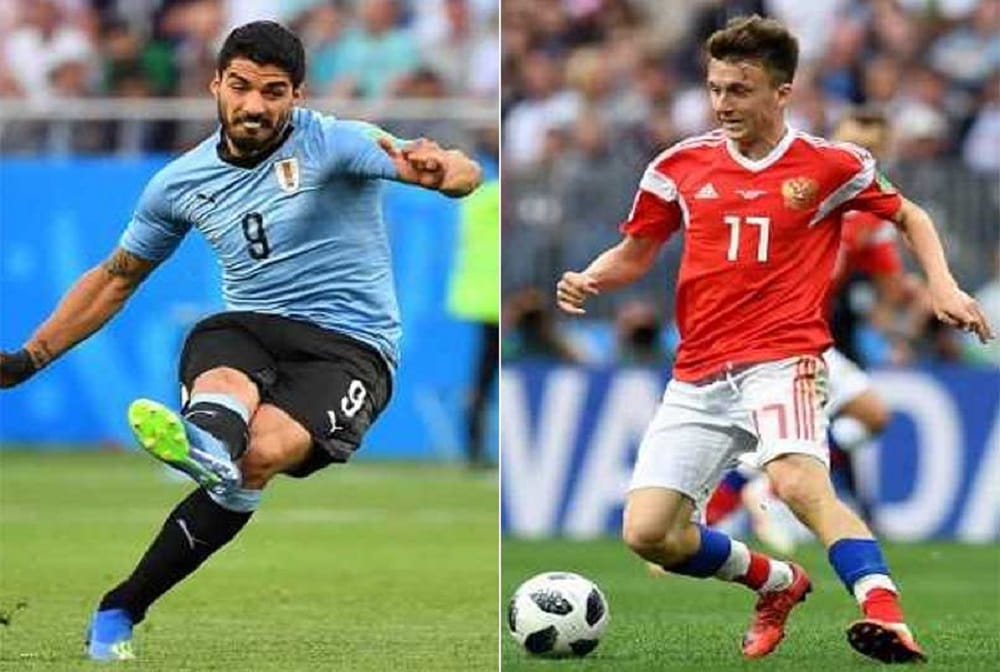 uruguay vs russia fifa world cup 2018 match 33 preview