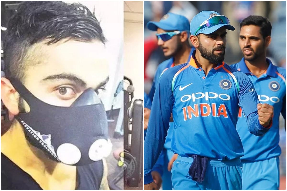 virat kohli workout in gym during the tour of england