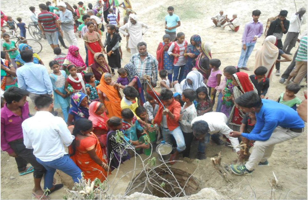 sudden ground water came up in dry well after 40 years