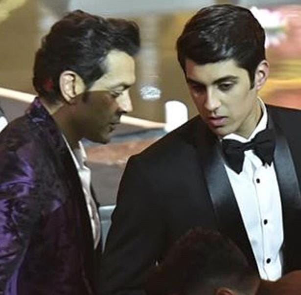 bobby deol son aryaman deol spotted at iifa award 2018 in bangkok