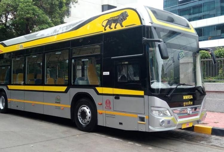 electric buses will run in five cities