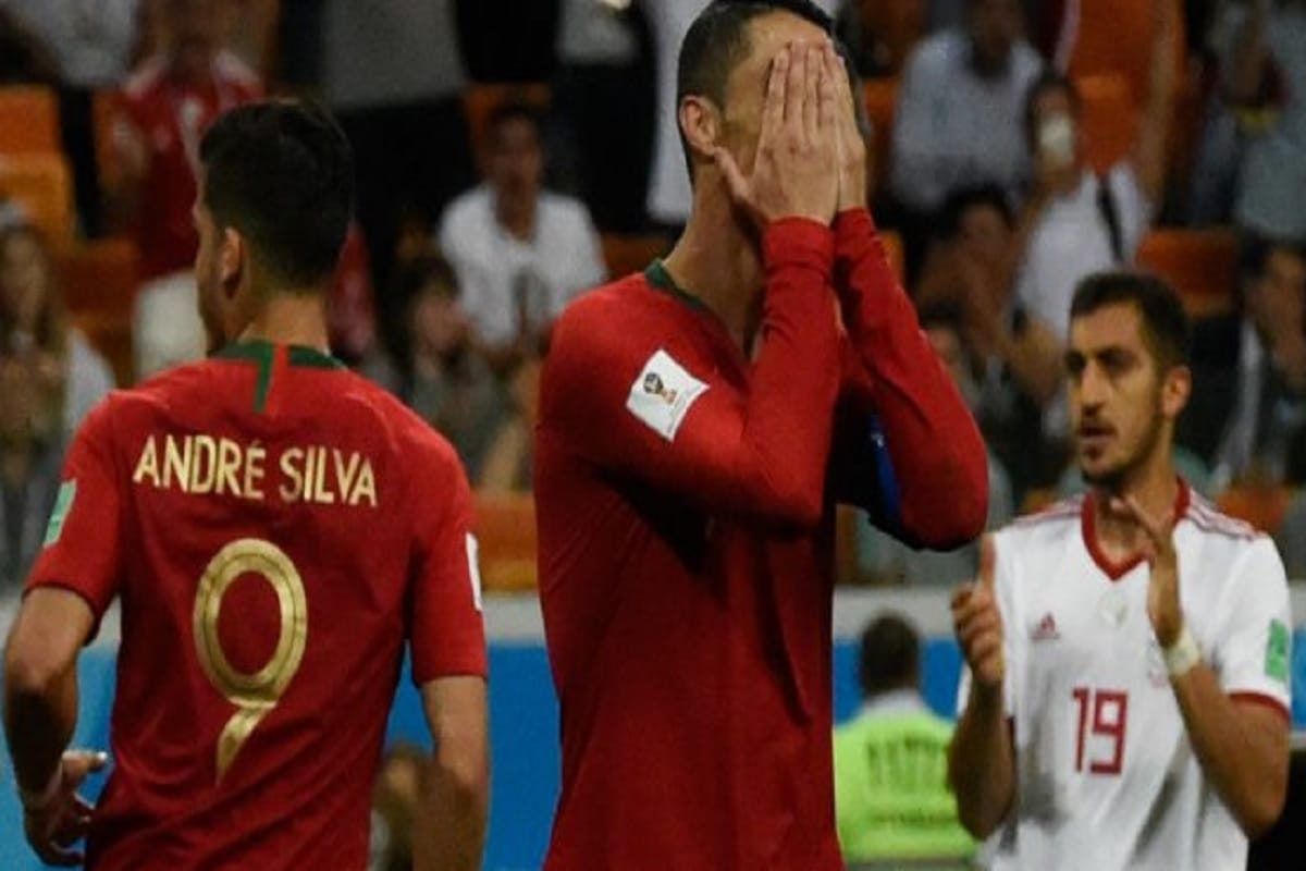 cristiano ronaldo trolls after missed penalty against iran in fifa world cup 2018