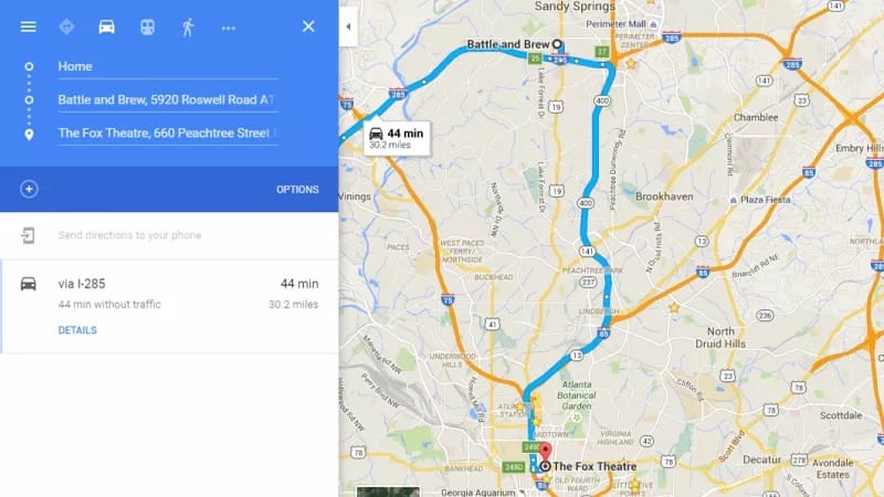 google maps