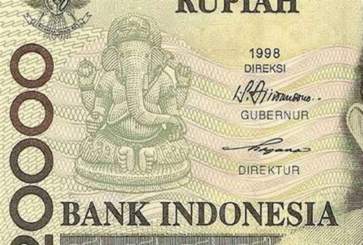 Lord ganesha print on currency of this muslim majority country