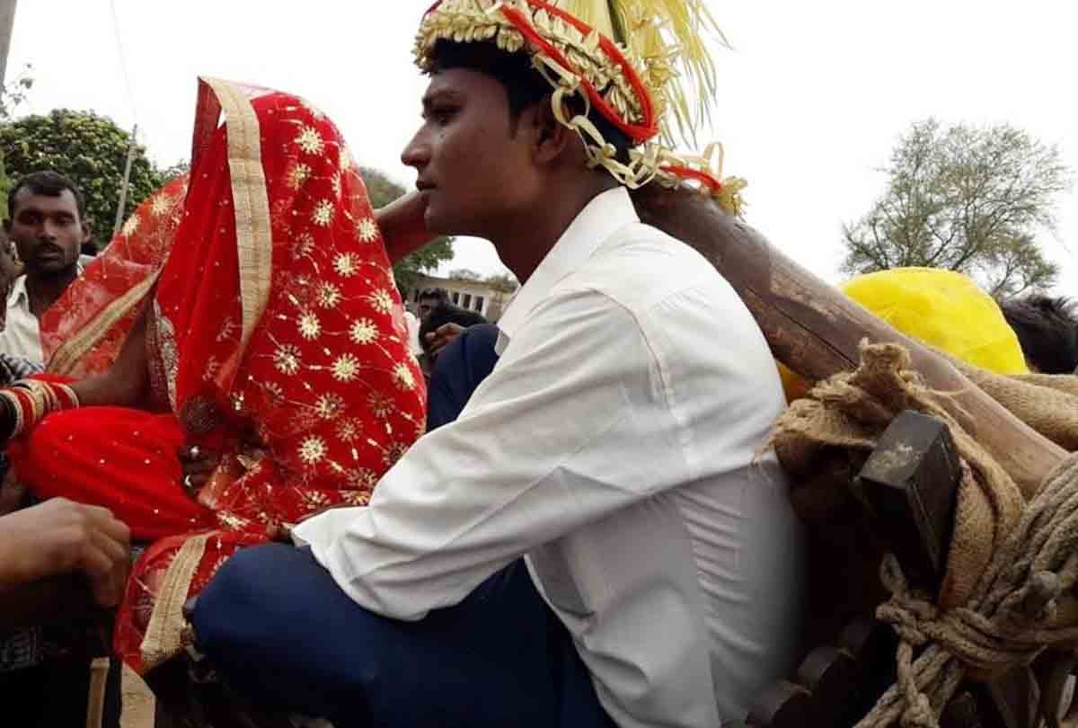This memorable wedding took place with old tradition