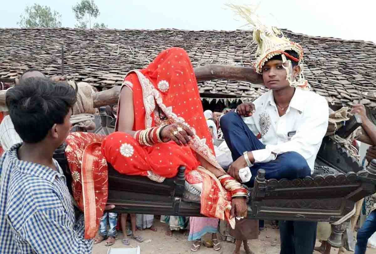 This memorable wedding took place with old tradition