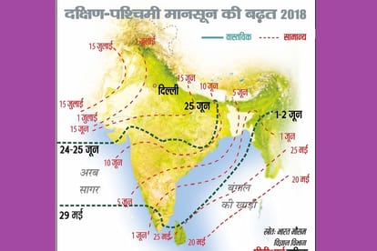 heavy rains lashed parts of Maharashtra here is the monsoon updates of other states