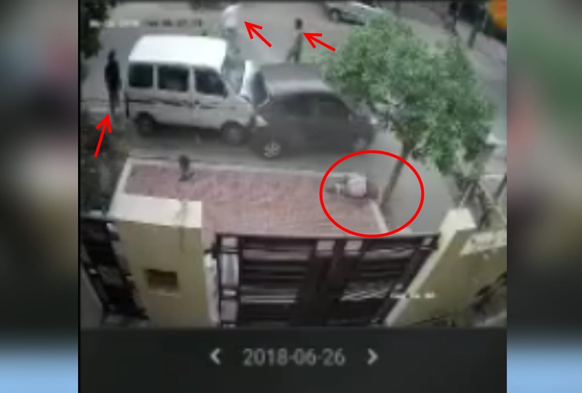 Man dead in road accident noida sector 122 by car